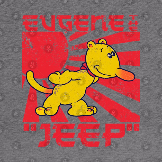 Eugene The Jeep Retro Japanese Popeye by thelazyshibaai